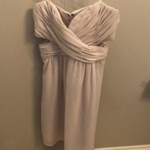 Strapless bcbg homecoming dress